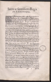 Descriptio Veteris Et Novæ Poloniæ Cum Divisione Eiusdem Veteri Et Nova. [...]