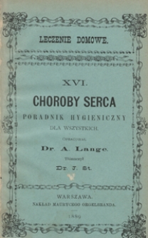 Choroby serca : poradnik hygjeniczny dla wszystkich