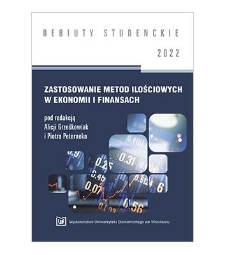 Spis treści [Zastosowanie metod ilościowych w ekonomii i finansach / pod red. Alicji Grześkowiak i Piotra Peterneka. - Wrocław: Wydawnictwo Uniwersytetu Ekonomicznego we Wrocławiu, 2022]