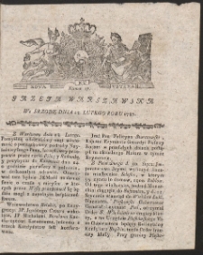 Gazeta Warszawska. R.1787 Nr 17