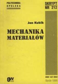 Mechanika materiałów