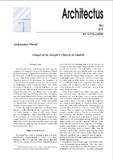 Chapel at St. Joseph’s Church in Gdańsk