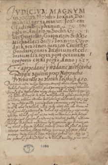 [Akta wójtowskie miasta Grodziska z lat 1627-1641]