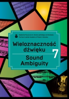 Wieloznaczność dźwięku. Sound Ambiguity 7