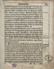 Nowy Testament Polskim ięzykiem wyłożony według doświadssonego Lacinskiego textu od Koscioła Krześcianskiego przyiętego. Ktemu przyłozono Lekcie y Proroctwa z starego zakonu wzięte, ktore przy Ewangeliach bywaią czytane [...]