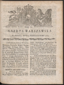 Gazeta Warszawska. R.1789 Nr 72