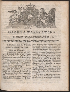 Gazeta Warszawska. R.1789 Nr 74