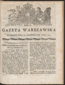 Gazeta Warszawska. R.1789 Nr 86