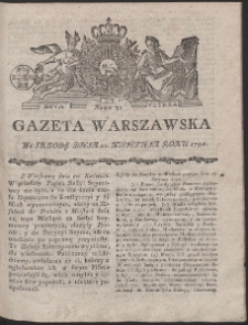 Gazeta Warszawska. R.1791 Nr 32