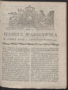 Gazeta Warszawska. R.1791 Nr 89