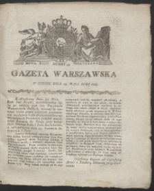 Gazeta Warszawska. R.1793 Nr 42