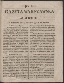 Gazeta Warszawska. R.1796 Nr 8