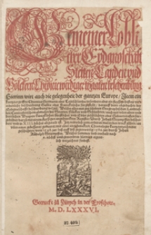 Gemeiner Loblicher Eydgnoschaft Stetten, Landen und Völckern Chronicwirdiger thaaten beschreibung : Hierinn wirt auch die gelegenheit der gantzen Europe, Jtem ein kurtzuergriffne Chronica Germaniae [...] insonders aber ein [...] beschreybung Galliae [...]