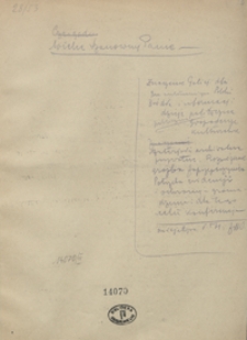 [Pisma dotyczące gromadzenia przez Ossolineum we Lwowie materiałów związanych z Galicją. Sprawozdania, protokoły z posiedzeń, korespondencja, głównie z 1937 r.]