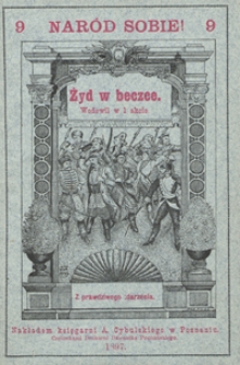 Żyd w beczce : wodewil w 1 akcie : z prawdziwego zdarzenia
