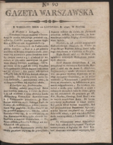 Gazeta Warszawska. R. 1797 Nr 90