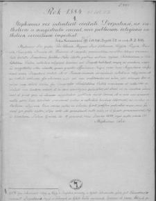 Teki Włodzimierza Broel-Platera. Źr&oacute;dła do panowania Stefana Batorego. Rok 1584.