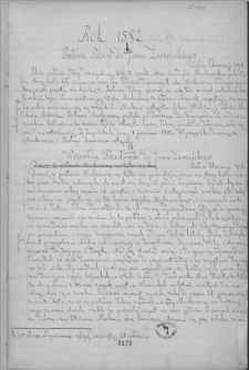 Teki Włodzimierza Broel-Platera. Źr&oacute;dła do panowania Stefana Batorego. Rok 1582.