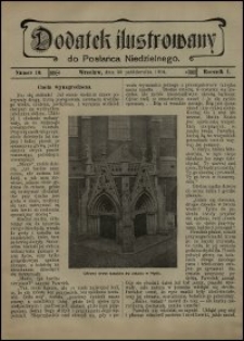 Dodatek Ilustrowany do Posłańca Niedzielnego. R. 1 (1904), nr 10
