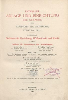 Gebäude für Sammlungen und Ausstellungen