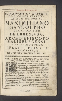 Missale Romanum : Ex Decreto Sacro-Sancti Concilii Tridentini Restitutum, Pii V. Pontif. Maximi Jussu Editum. Et Clementis VIII. Primum, Nunc Denuo Urbani Papæ Octavi Auctoritate Recognitum