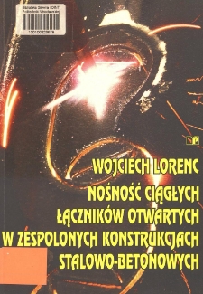 Nośność ciągłych łączników otwartych w zespolonych konstrukcjach stalowo-betonowych