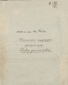 Nienawiść mężczyzn. Komedya w 4 aktach wierszem nierymowanym