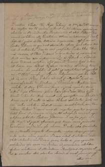 Materiały dotyczące spraw kościelnych w Galicji z 1785 roku.