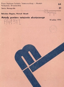 Metody pomiaru natężenia akustycznego