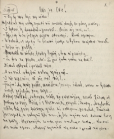 [Bruliony utwor&oacute;w prozą z lat 1905-1906]