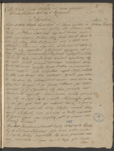 "Collectanea circa virtutes et casus praecipue Poloniae. Autor r.p. Raphaele [?] Jączyński". Przyczynki do historii znakomitych ludzi żyjących w XVII wieku.