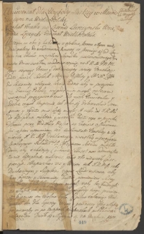 Kopiariusz akt publicznych, listów i mów odnoszących się do sptaw politycznych Polski z lat 1701-1702.