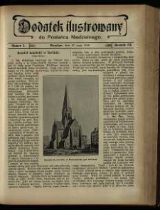 Dodatek Ilustrowany do Posłańca Niedzielnego. R. 3 (1906), nr 5