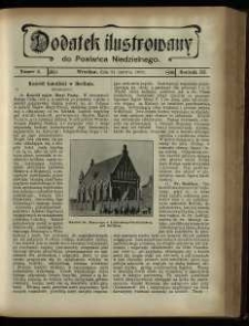 Dodatek Ilustrowany do Posłańca Niedzielnego. R. 3 (1906), nr 6