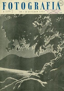 Fotografia, styczeń 1954, nr 1 (7)