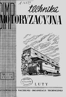 Technika Motoryzacyjna : miesięcznik naukowo-techniczny, Rok III, luty 1953, nr 2 (12)