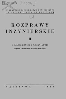 Rozprawy Inżynierskie II