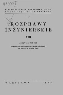 Rozprawy Inżynierskie VIII