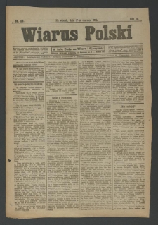 Wiarus Polski. 1919, R. 29 nr 136