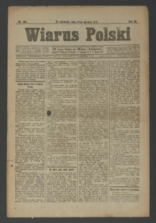 Wiarus Polski. 1919, R. 29 nr 138