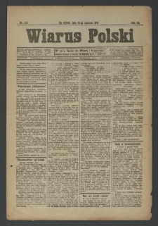 Wiarus Polski. 1919, R. 29 nr 139