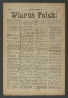 Wiarus Polski. 1919, R. 29 nr 181