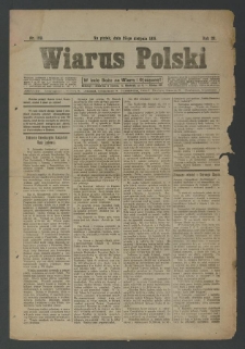 Wiarus Polski. 1919, R. 29 nr 199