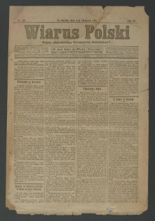 Wiarus Polski. 1919, R. 29 nr 255