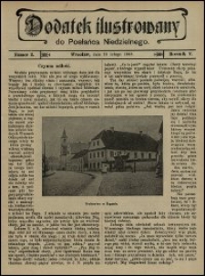 Dodatek Ilustrowany do Posłańca Niedzielnego. R. 5 (1908), nr 2