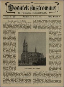 Dodatek Ilustrowany do Posłańca Niedzielnego. R. 5 (1908), nr 7