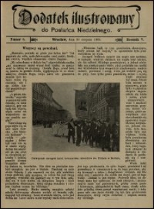 Dodatek Ilustrowany do Posłańca Niedzielnego. R. 5 (1908), nr 8