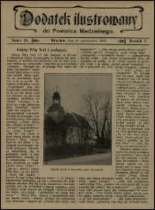 Dodatek Ilustrowany do Posłańca Niedzielnego. R. 5 (1908), nr 10