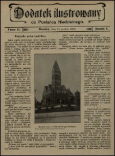 Dodatek Ilustrowany do Posłańca Niedzielnego. R. 5 (1908), nr 12