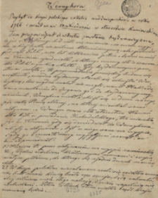 [Wypisy i zapiski różne zawierające m.in. przepowiednie, pamiętnik z roku 1846, spis posłów na sejm wiedeński 1818 r. i chronologię domu Dzieduszyckich]